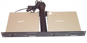 Telex VHF system med handmikrofon