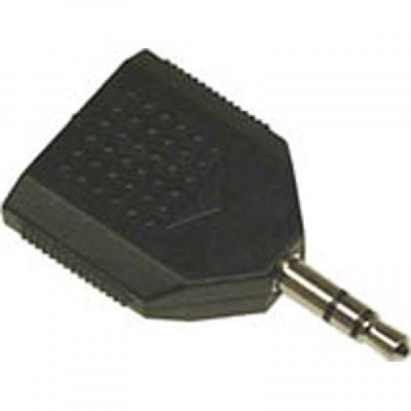 Adapter 3.5 mm tele til 2x3.5mm tele