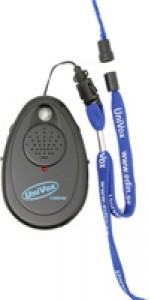 UniVox Listener Slingmottagare testinstrument med hrtelefon
