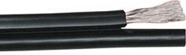 2x1.5mm frtent svart hgtalarkabel