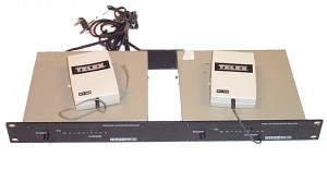 Telex VHF system med MKE2 mygga