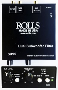 ROLLS  SX95 Stereo Subwoofer crossover