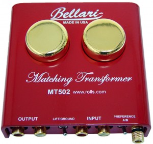 BELLARI  MT502 Moving Coil transformer
