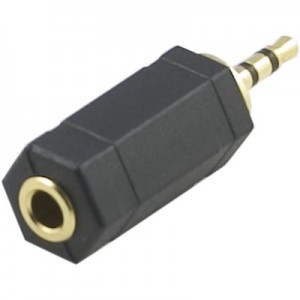 Adapter 3,5mm hon - 2,5 mm Stereo