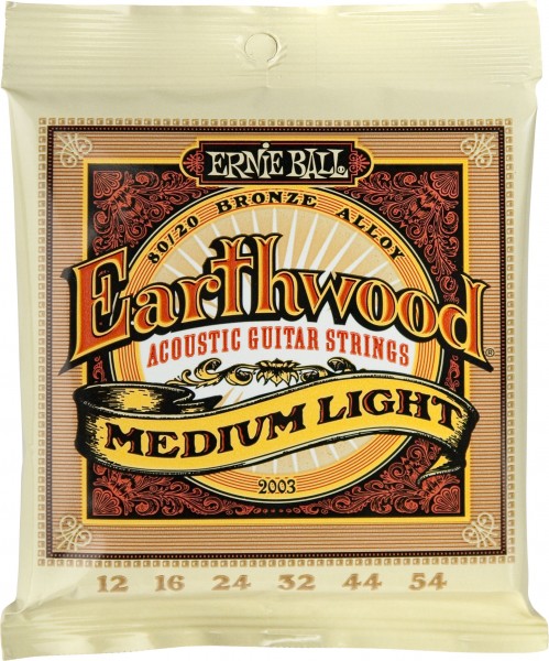 Ernie Ball Earthwood Medium Light Gauge